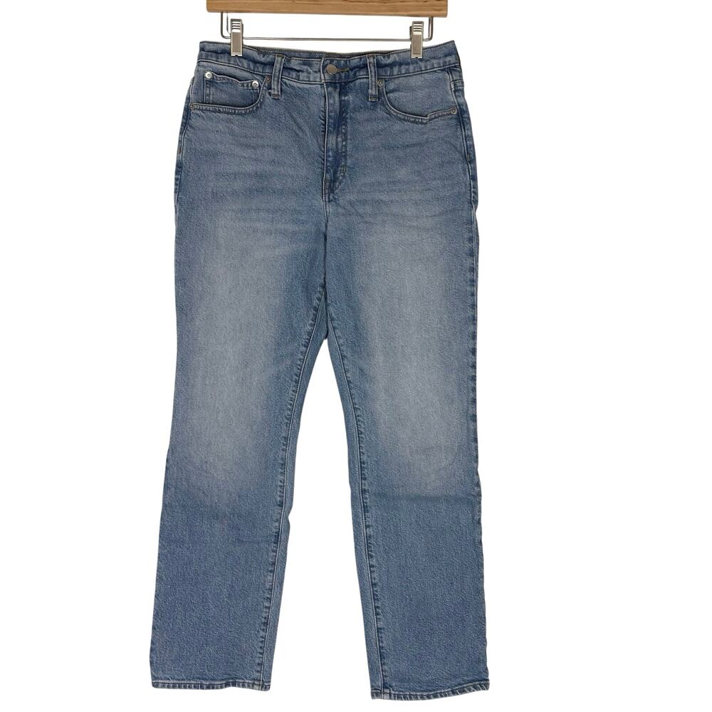 J. Crew High Rise Straight Blue Jean in 1996 Semi Stretch Women’s Size 28 X 28